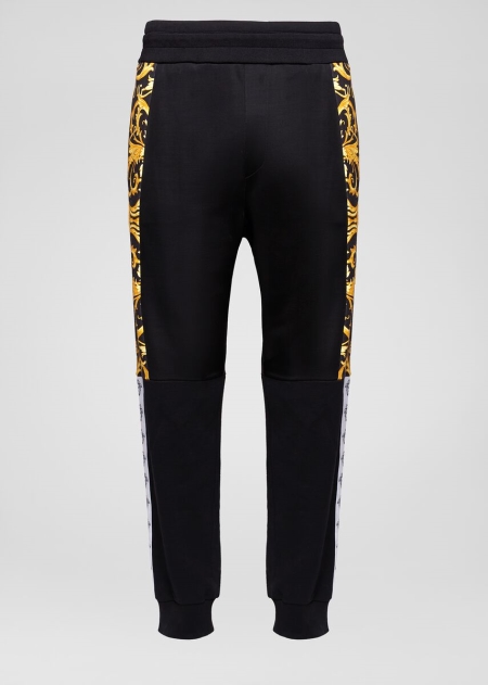 Pantaloni Versace Barocco Logo Barbati | QVXUIZO-38